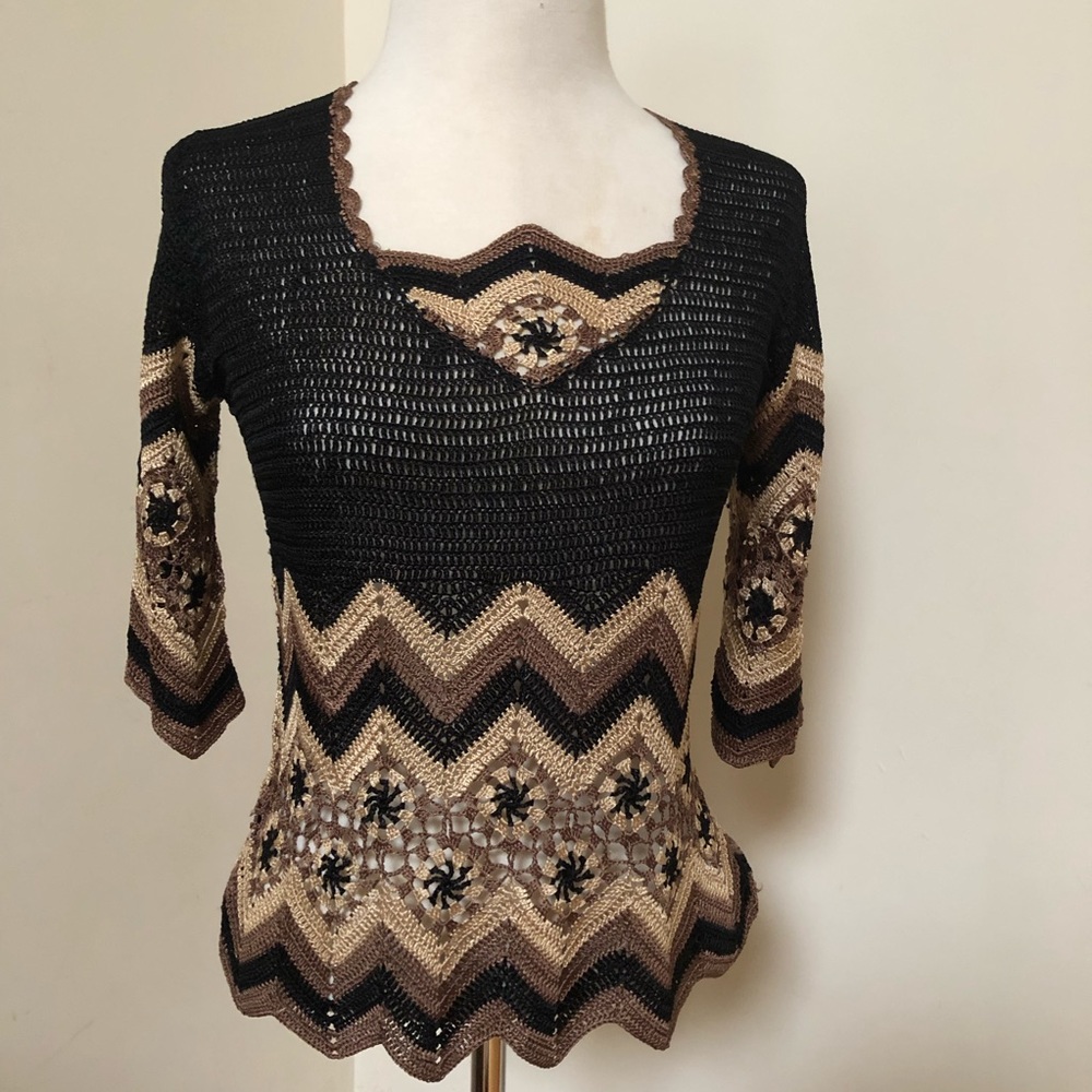 Crochet Top By Bette Paige
